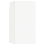 Set Mobili Porta TV 4 pz Bianco in Legno truciolato