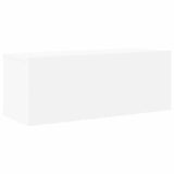 Set Mobili Porta TV 8 pz Bianco in Legno truciolato