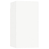 Set Mobili Porta TV 10 pz Bianco in Legno truciolato