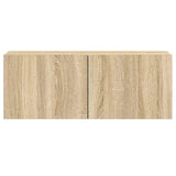 Set di Mobili Porta TV 5 pz Rovere Sonoma in Legno truciolato