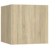 Set di Mobili Porta TV 7 pz Rovere Sonoma in Legno truciolato