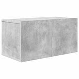 Set di Mobili Porta TV 6 pz Grigio Cemento in Legno truciolato