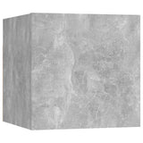 Set di Mobili Porta TV 6 pz Grigio Cemento in Legno truciolato