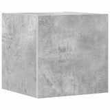 Set di Mobili Porta TV 8 pz Grigio Cemento in Legno truciolato