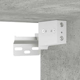 Set di Mobili Porta TV 10pz Grigio Cemento in Legno truciolato