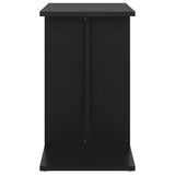Tavolino Nero 50x30x50 cm in Legno truciolato