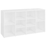 Scarpiera con Panchina Bianco 103x30x55 cm in truciolato