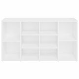 Scarpiera con Panchina Bianco 103x30x55 cm in truciolato