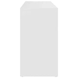 Scarpiera con Panchina Bianco 103x30x55 cm in truciolato