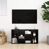 Scarpiera con Panchina Nera 103x30x55 cm Legno truciolato