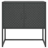 Credenza Antracite 75x35x75 cm in Acciaio