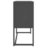 Credenza Antracite 75x35x75 cm in Acciaio