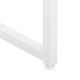 Credenza Alta Bianca 80x35x135 cm in Acciaio