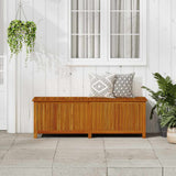 Contenitore da Giardino 175x50x58cm in Legno Massello di Acacia