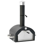 Forno per Pizza e Barbecue 3-in-1 Nero