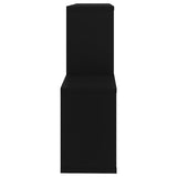 Scaffale a Parete Nero 100x18x53 cm in Legno truciolato