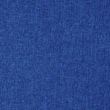 Sedia a Sdraio da Terra Pieghevole Blu in Tessuto