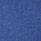 Sedia a Sdraio da Terra Pieghevole Blu in Tessuto