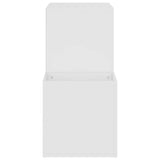 Scarpiera da Ingresso Bianca 105x35,5x70cm in Legno truciolato