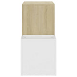 Scarpiera Ingresso Bianco Rovere Sonoma 105x35,5x70 truciolato