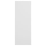 Tavolino Consolle Bianco 78x30x80 cm in Legno truciolato