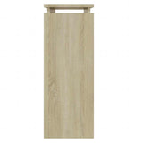 Tavolino Consolle Rovere Sonoma 80x30x80cm in Legno truciolato