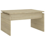 Tavolino da Salotto Rovere Sonoma 68x50x38 cm Legno truciolato