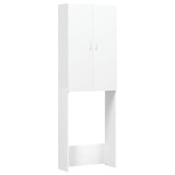 Mobile per Lavatrice Bianco 64x25,5x190 cm