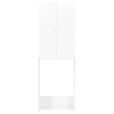 Mobile per Lavatrice Bianco 64x25,5x190 cm