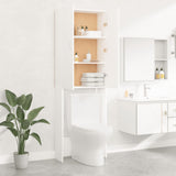 Mobile per Lavatrice Bianco 64x25,5x190 cm
