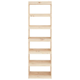 Libreria/Divisorio 60x30x199,5 cm in Legno Massello di Pino