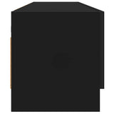 Armadio Nero 100x32,5x35 cm in Legno truciolato