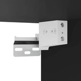 Armadio Nero 100x32,5x35 cm in Legno truciolato