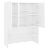 Mobile per Lavatrice Bianco Lucido 70,5x25,5x90 cm