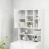 Mobile per Lavatrice Bianco Lucido 70,5x25,5x90 cm