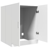 Mobile per Lavatrice Bianco 71x71,5x91,5 cm