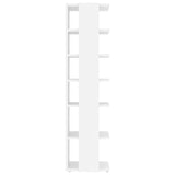 Scarpiere 2 pz Bianche 27,5x27x102 cm in Legno truciolato