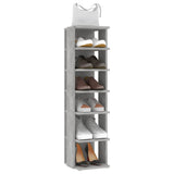 Scarpiere 2 pz Grigio Cemento 27,5x27x102 cm