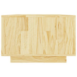 Tavolino da Salotto 110x50x33,5 cm in Legno Massello di Pino