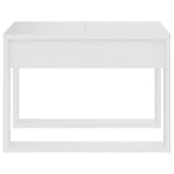 Tavolino Bianco 50x30x50 cm in Legno truciolato