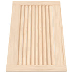 Anta con Design a Lamelle 39,5x59,4 cm in Legno di Pino