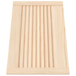 Ante con Design a Lamelle 4 pz 39,5x59,4 cm in Legno di Pino