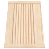 Ante con Design a Lamelle 4 pz 39,5x59,4 cm in Legno di Pino