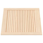 Ante con Design a Lamelle 4 pz 61,5x49,4 cm in Legno di Pino