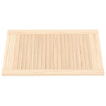 Ante con Design a Lamelle 2 pz 69x39,4 cm in Legno di Pino