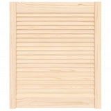 Anta con Design a Lamelle 69x59,4 cm in Legno di Pino