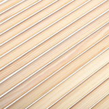 Ante con Design a Lamelle 2 pz 99,3x49,4 cm in Legno di Pino