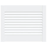 Anta a Lamelle Bianca 39,5x49,4 cm in Legno di Pino