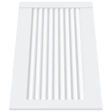 Ante a Lamelle Bianche 2 pz Bianche 39,5x59,4 cm Legno di Pino