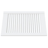 Ante a Lamelle 4 pz Bianche 61,5x39,4 cm in Legno di Pino